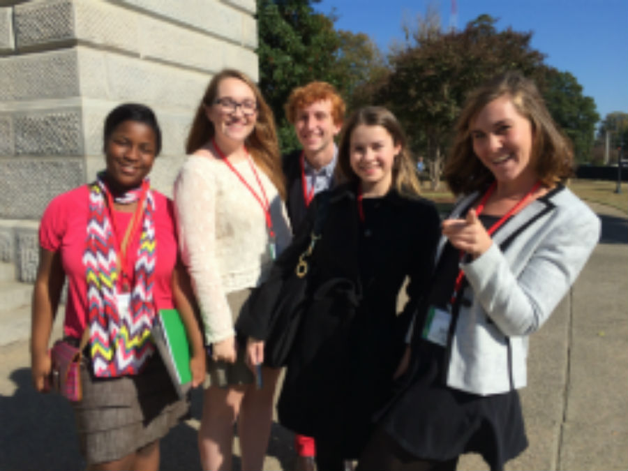 Magnet Students attend Youth in Government Conference 