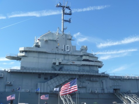 The USS Yorktown at Patriots Point
