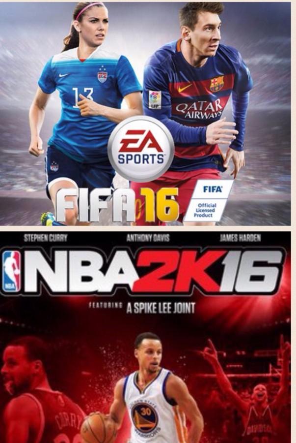 FIFA 16 vs. NBA 2K16