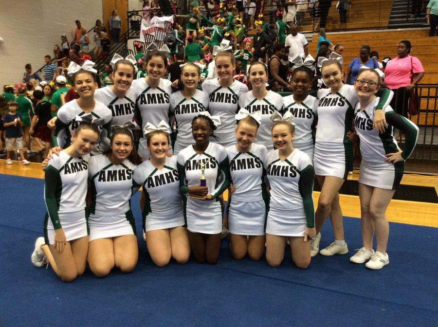 Cheerleaders Win Competition
