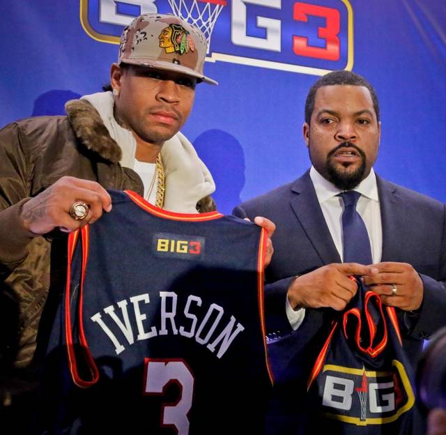 Allen Iverson and Ice Cube