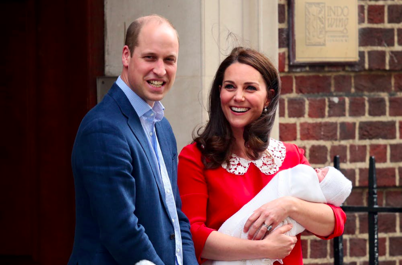 The Duke and Duchess of Cambridge welcome the addition to their royal family. 
