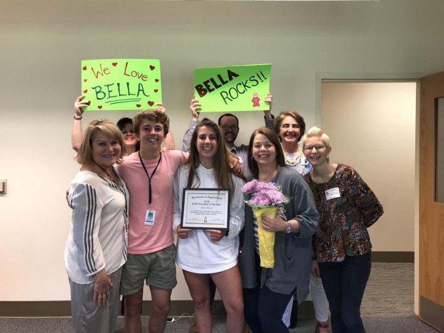 Bella Rocco wins Volunteer of the Year