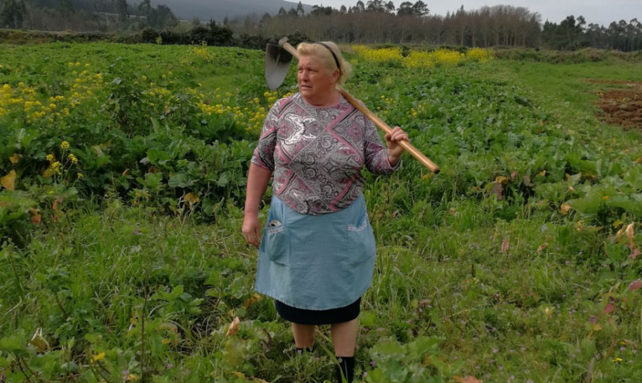 Her name is Delores Leis and she lives in the rural area of Galicia, Spain