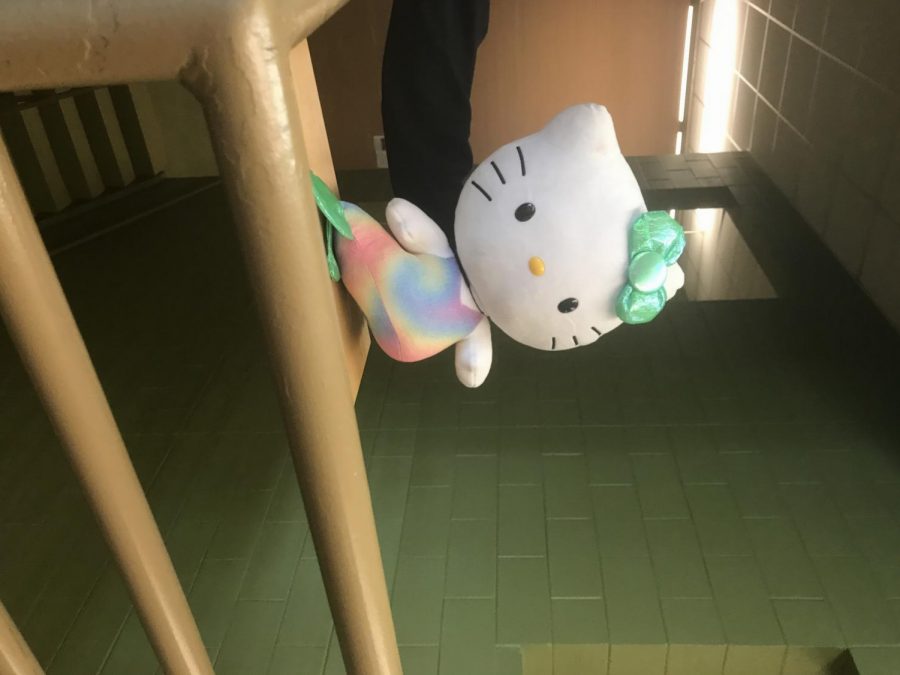 Hello Kitty being risky 