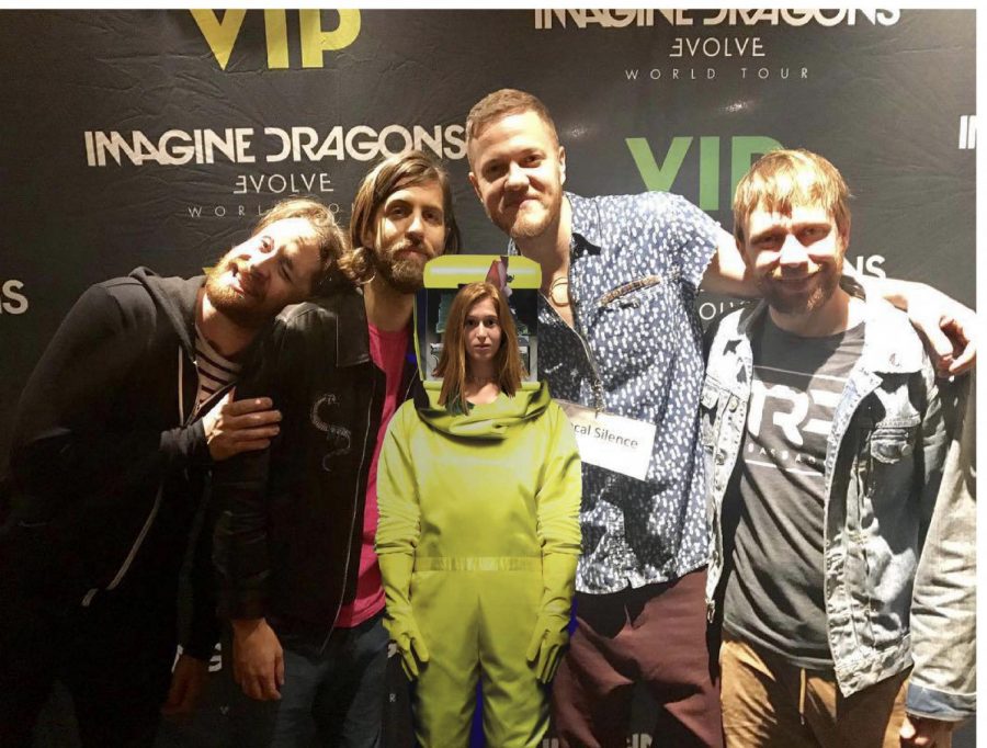 Josephine Drake (12) with her favorite band!