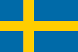 The Swedish Flag is Blue and Yellow