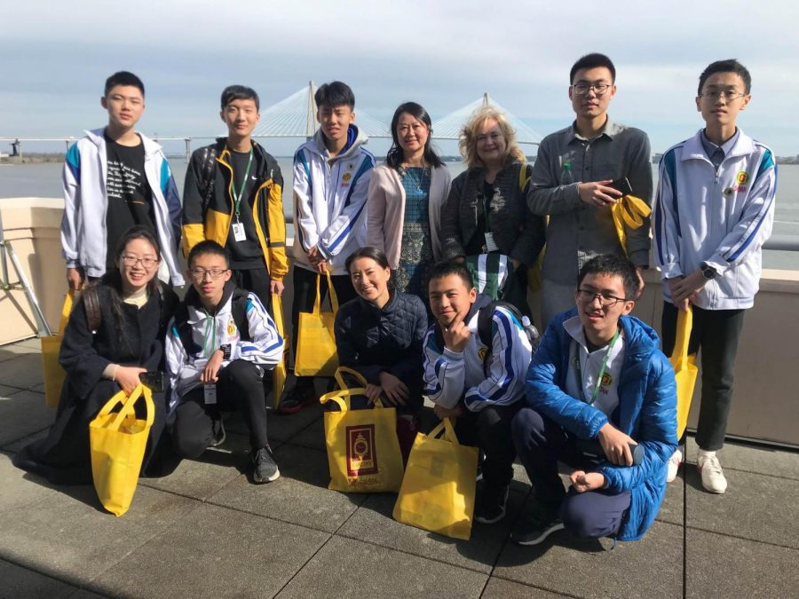 Chinese Students visit AMHS