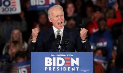 SCs victor, former VP Joe Biden