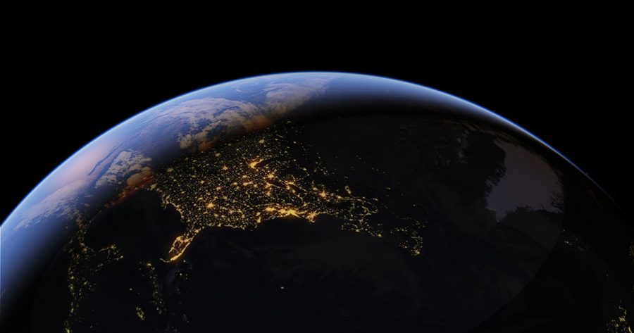 The Earth, as seen from space
