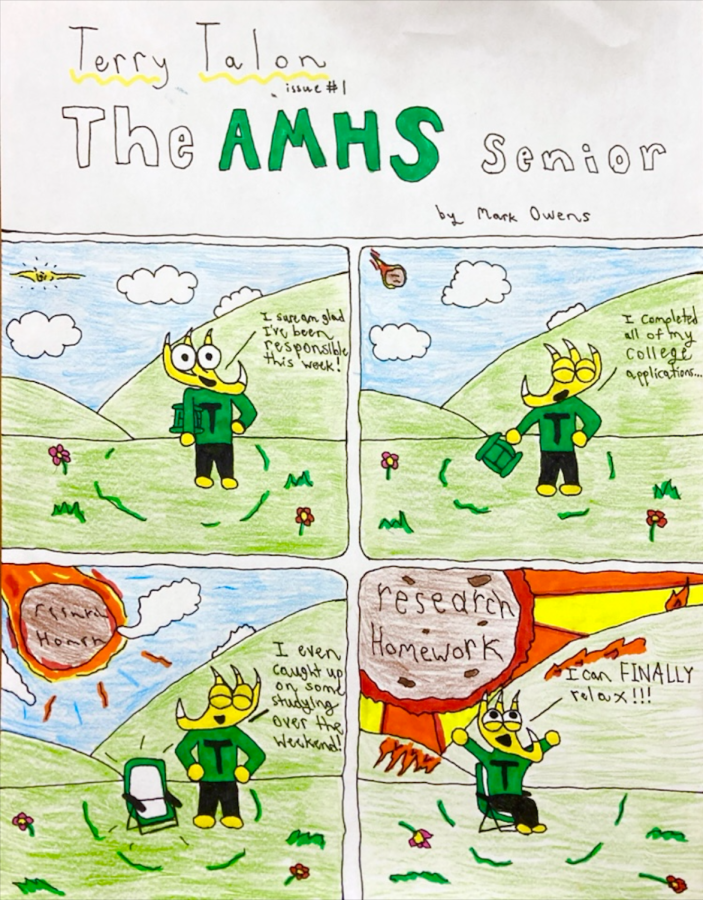 Terry Talon Issue #1: The AMHS Senior
