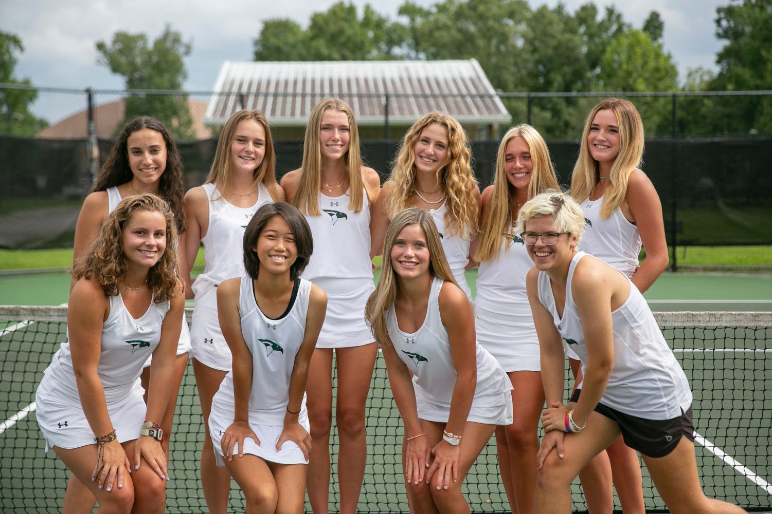 Meet The Girls Tennis Team! – THE TALON