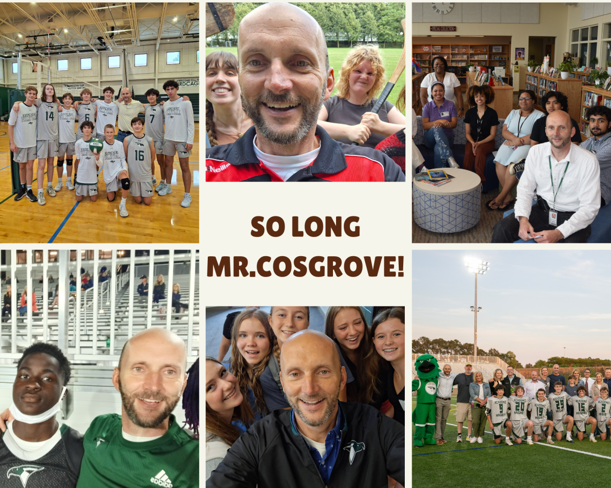 So Long Mr.Cosgrove!