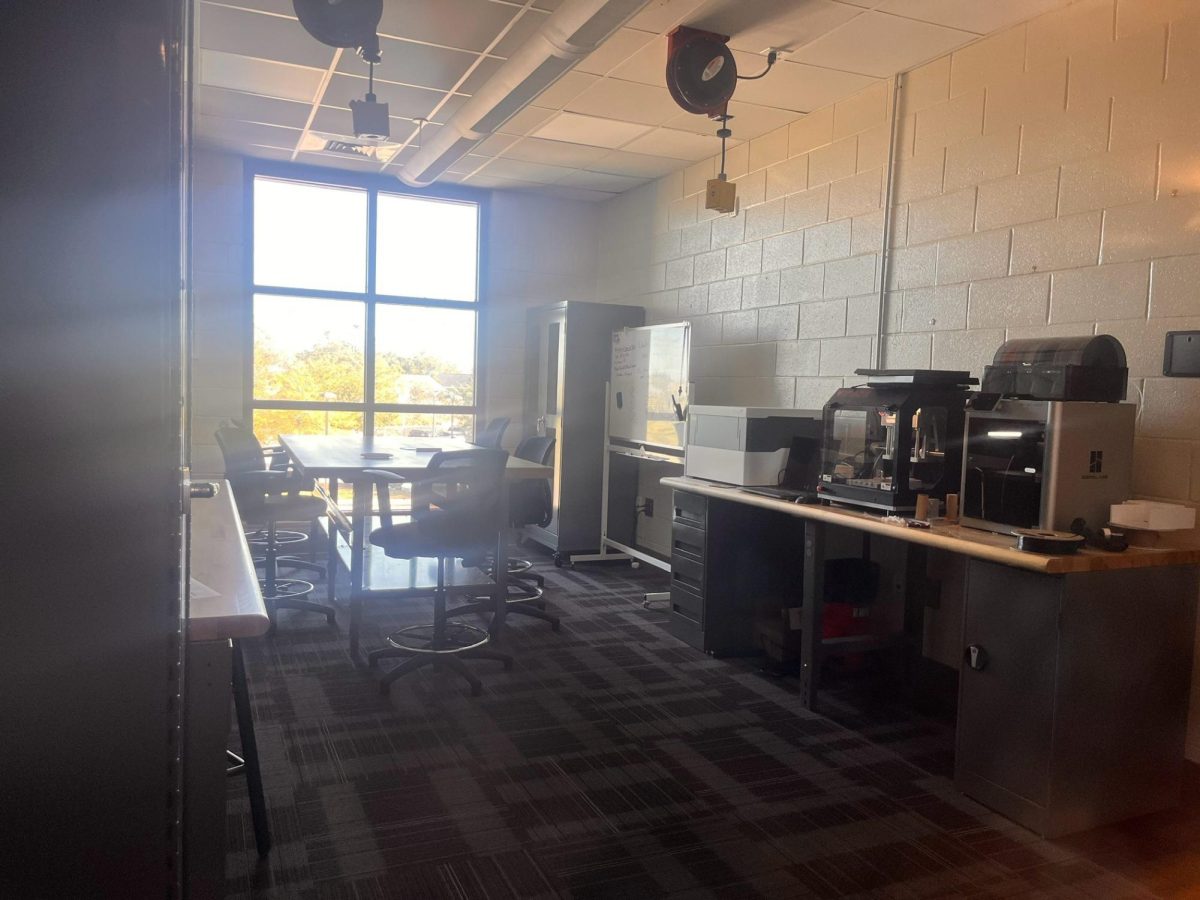 The makerspace that was built for Capstone Engineering / Computer Science students.